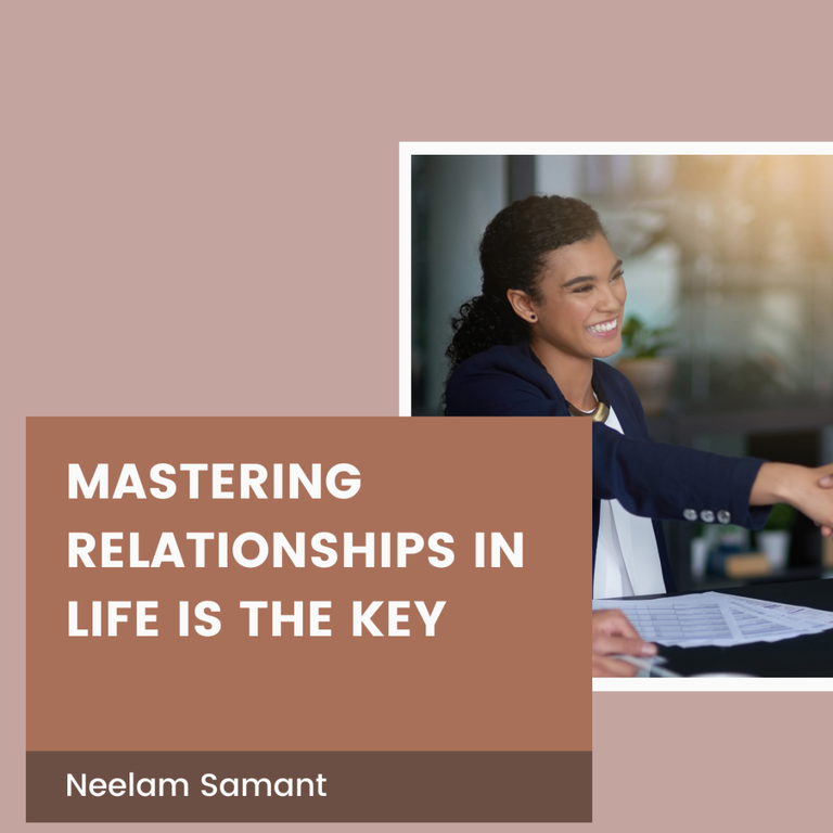 Mastering relations in life to thrive at work and at home